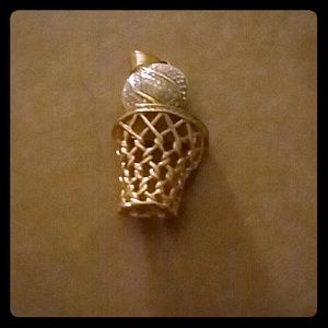 basketball chain pendant